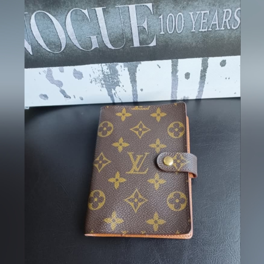 Louis Vuitton Brown Monogram Small Agenda Cover